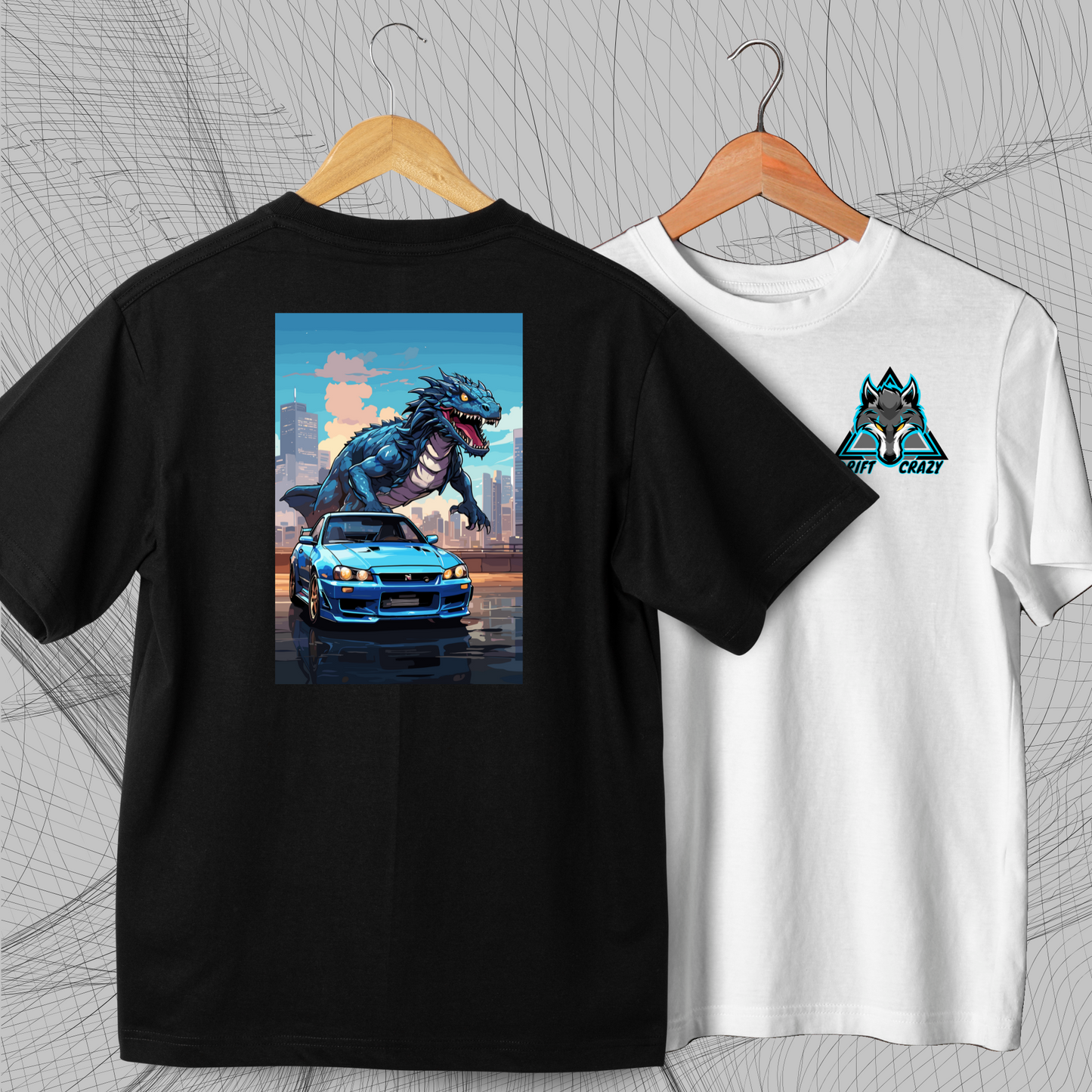 Camiseta nissan gtr34 Dino