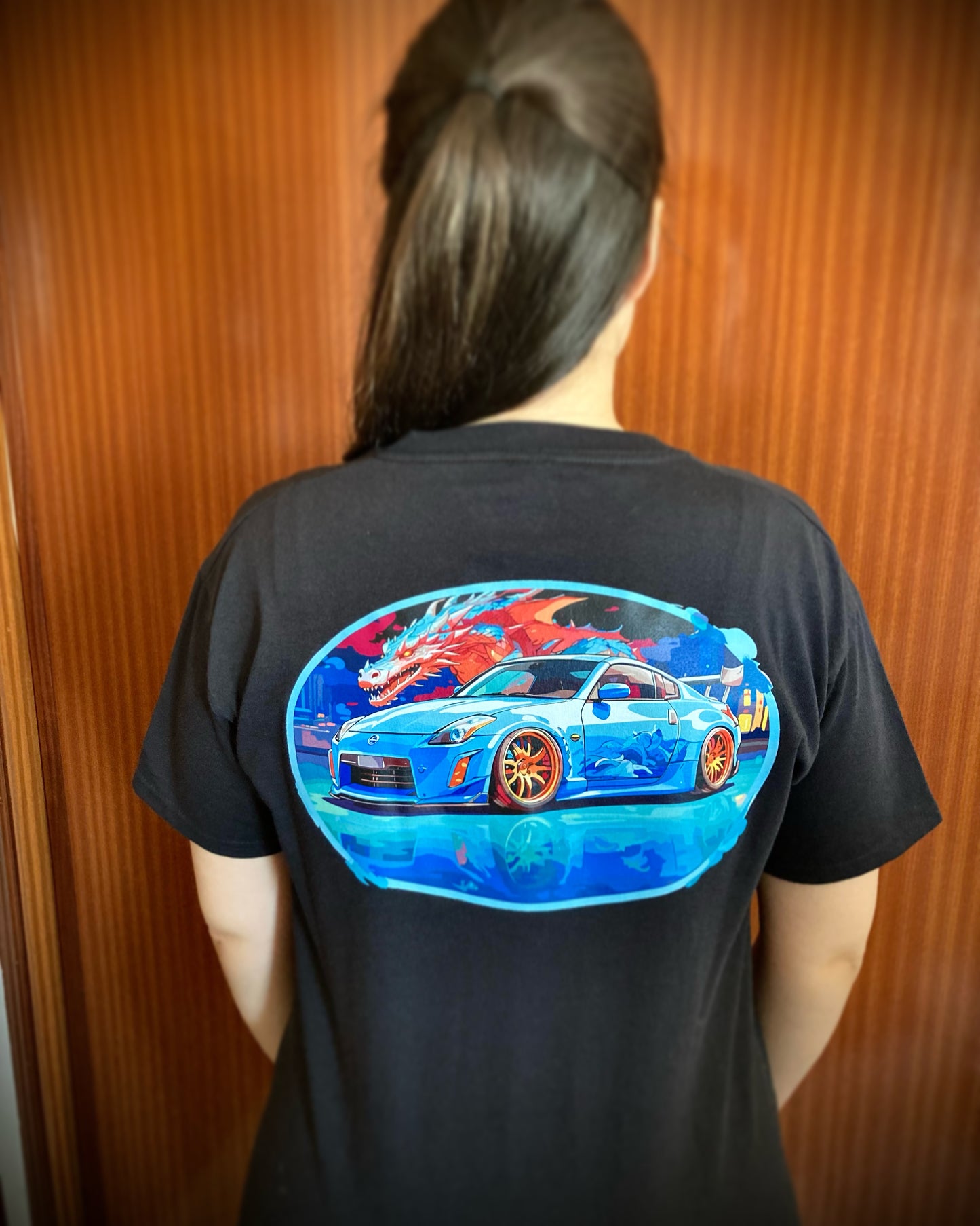Camiseta nissan 350z dragón